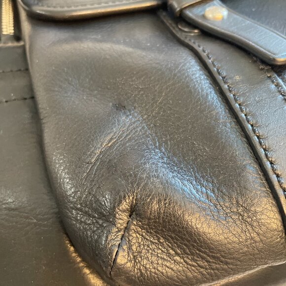 Tumi Laredo Large Briefcase Special Edition For Japan Only Napa Leather - Picture 6 of 10